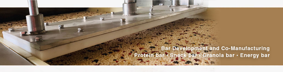 Bar Development and Co-Manufacturing Protein bar。Snack bar。Granola bar。Energy bar