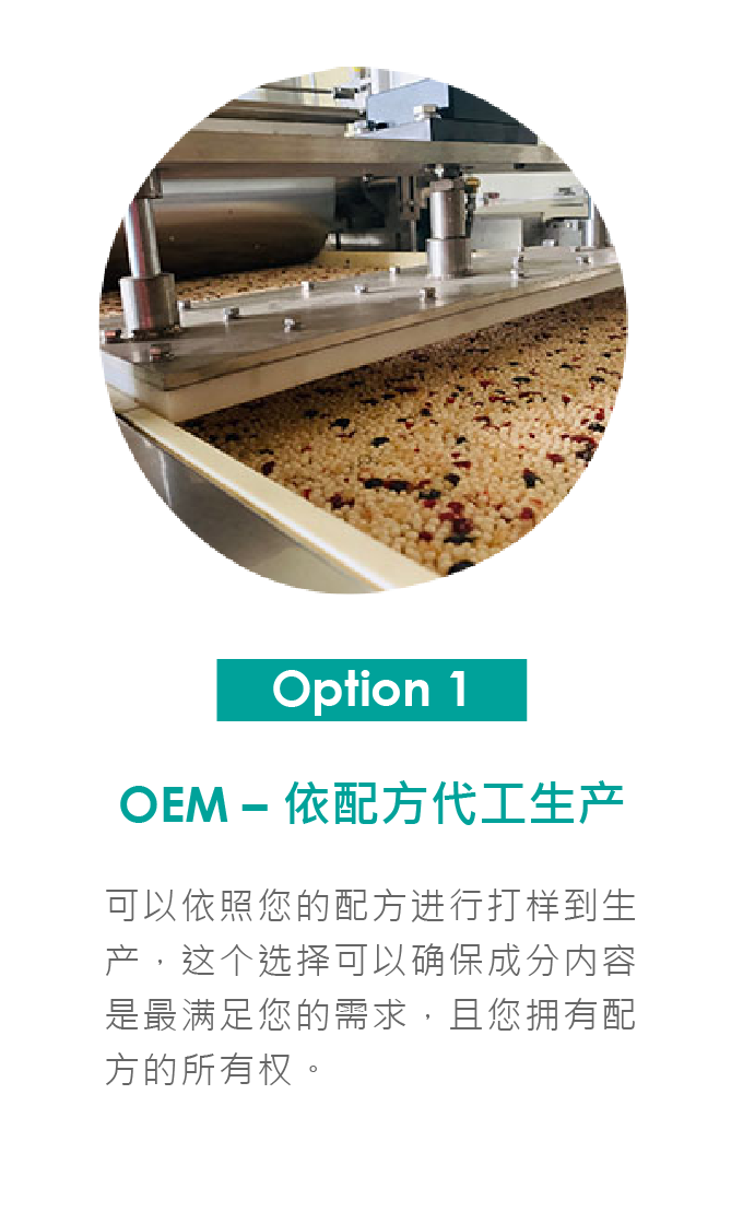 OEM – 依配方代工生产