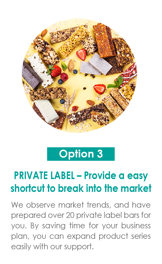 private label bar